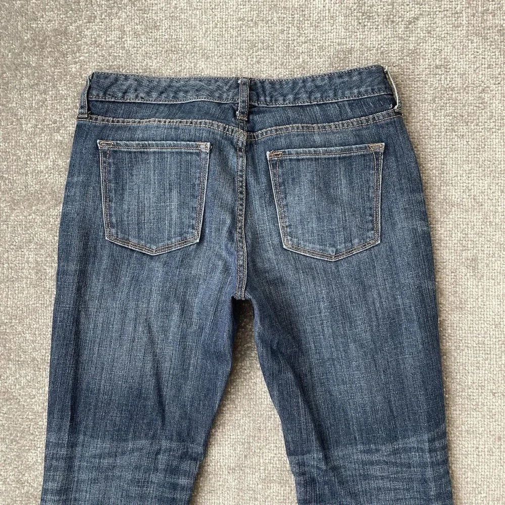Banana Republic Jeans Womens 29/8 Cropped Rolled Cuff Casual Denim Capri Pants - Picture 10 of 11